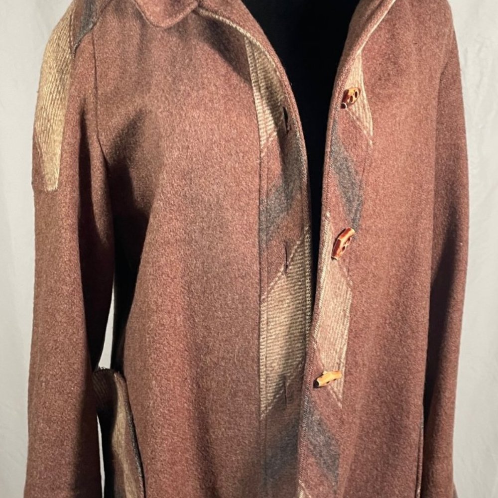 Casa De Lana Boho Hooded Peacoat View 3